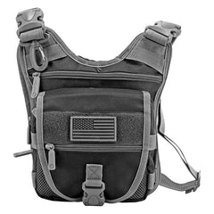 Tactical Sling Range Bag - Black